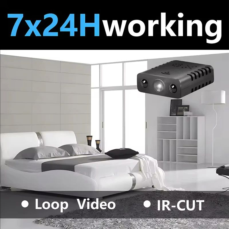 XD 미니 카메라 풀 HD 4K WiFi 나이트 비전  - Home Security No Wifi Needed 리뷰 및 가격
