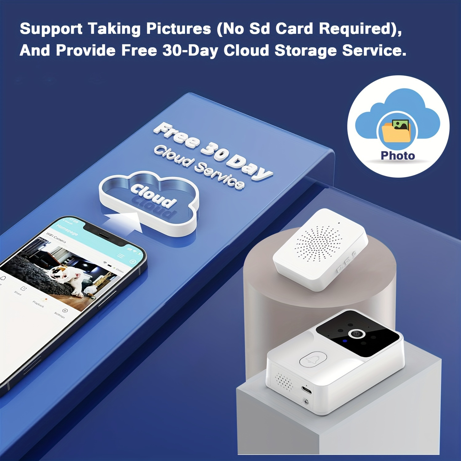 Tuya 무선 스마트 비디오 초인종, 2.4G WiFi - Home Security No Wifi Needed 리뷰 및 가격